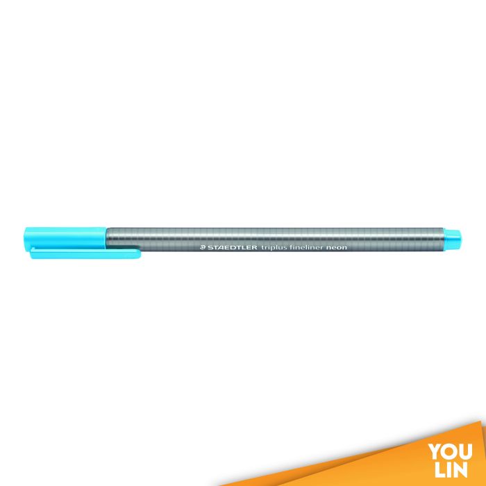 STAEDTLER 334-301 Triplus Fineliner - Neon Blue