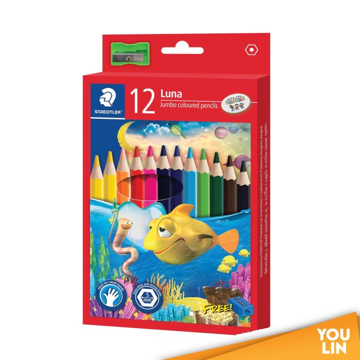STAEDTLER 139 C12 Luna Jumbo Colour Pencil (L)