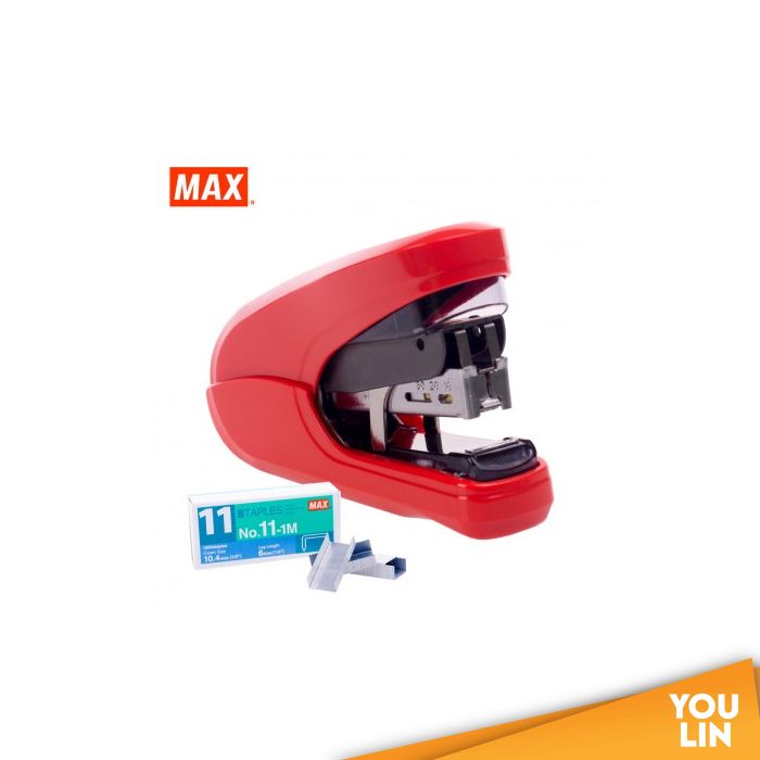Max Stapler HD-11FLK (VAIMO11 FLAT) - Red