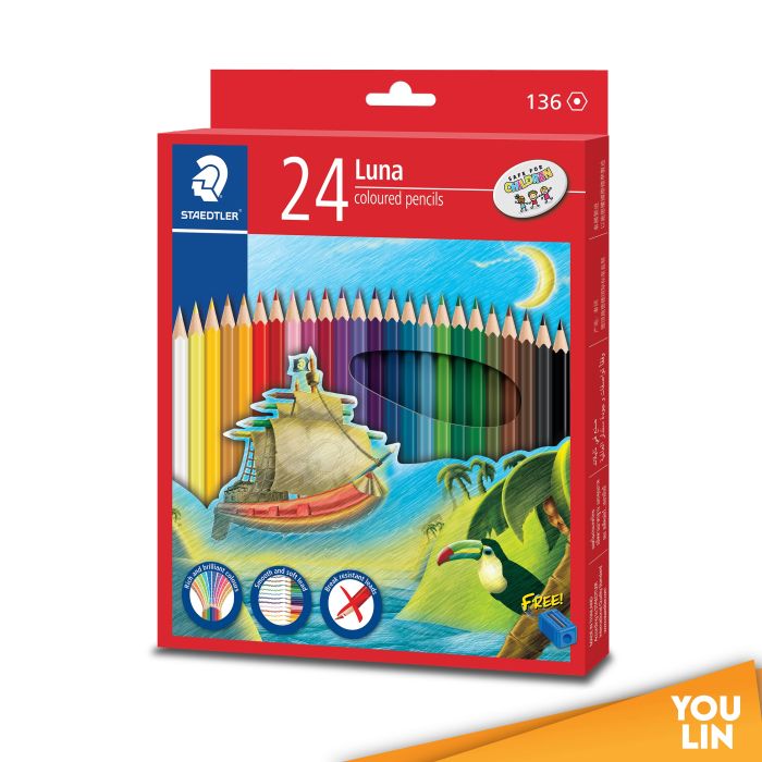 STAEDTLER Luna Coloured Pencils (24 Colours)