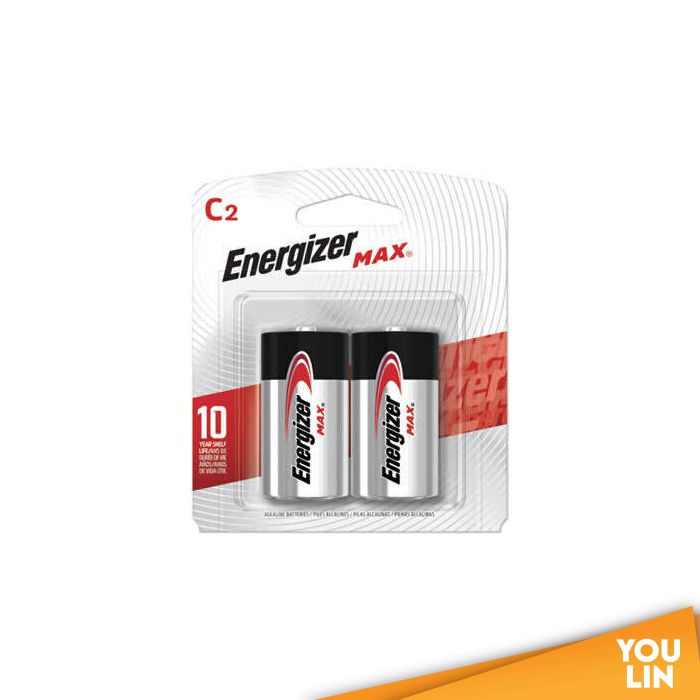 Energizer E93BP2G C Battery 2pc Card