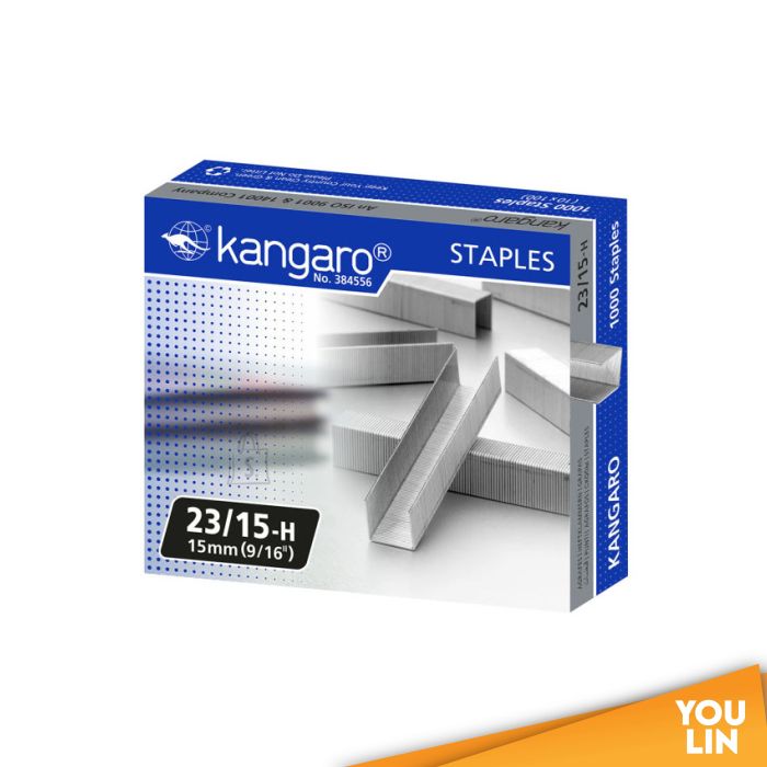 Kangaro 23/15 Staples (1215) 1000PCS
