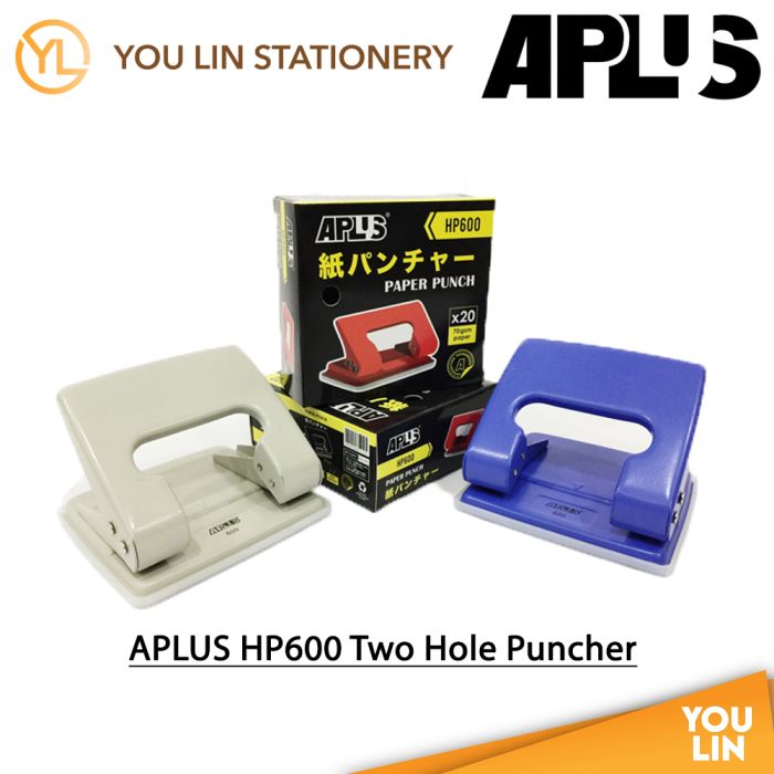 APLUS HP600 Two Hole Paper Punch / Puncher 