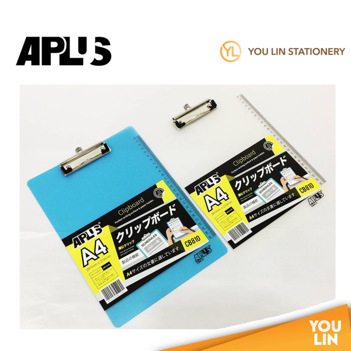 APLUS CB810 A4 Plastic Clip Board