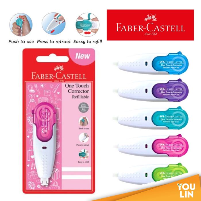 Faber Castell 169209 5MM X 6M One Touch Corrector