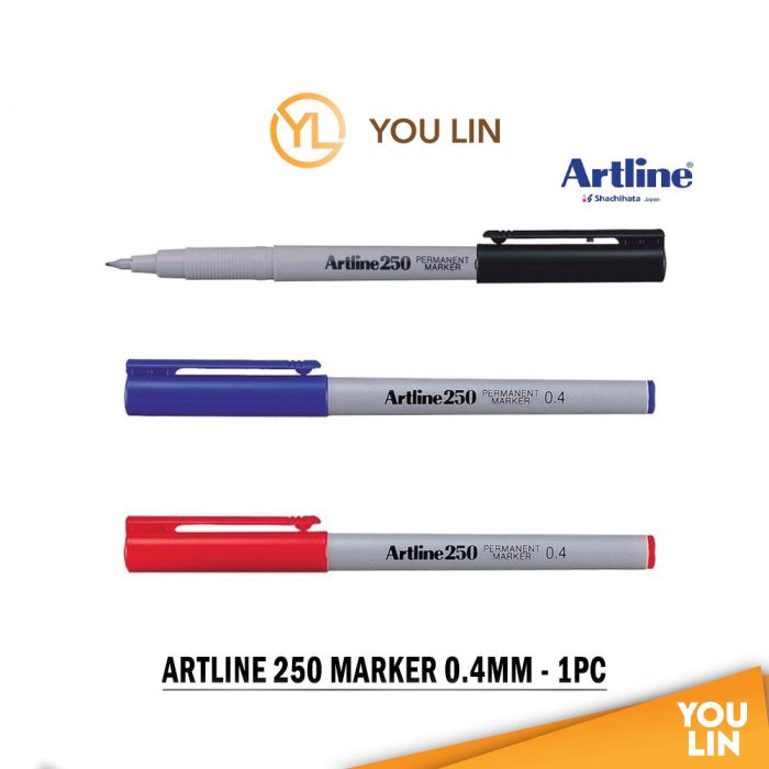 Artline 250 Writing Pen 0.4mm