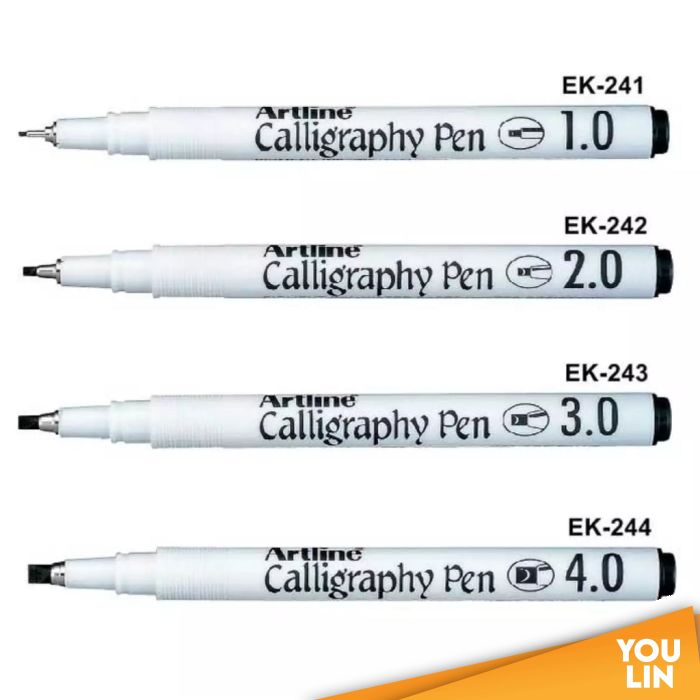Artline Calligraphy Pen Drawing Pen