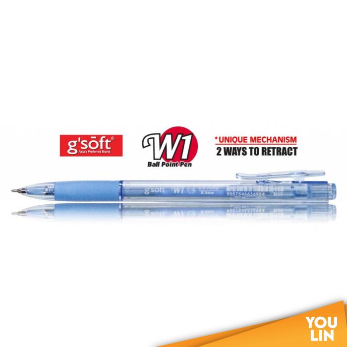 G'Soft W1 0.5MM Retract Ball Pen
