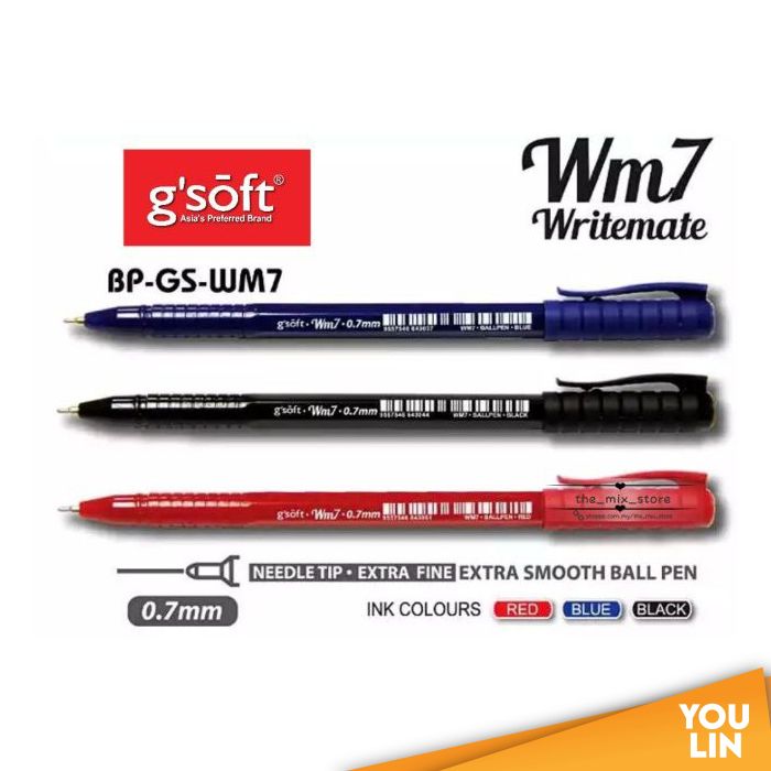 G'Soft WM7 0.7MM Ball Pen