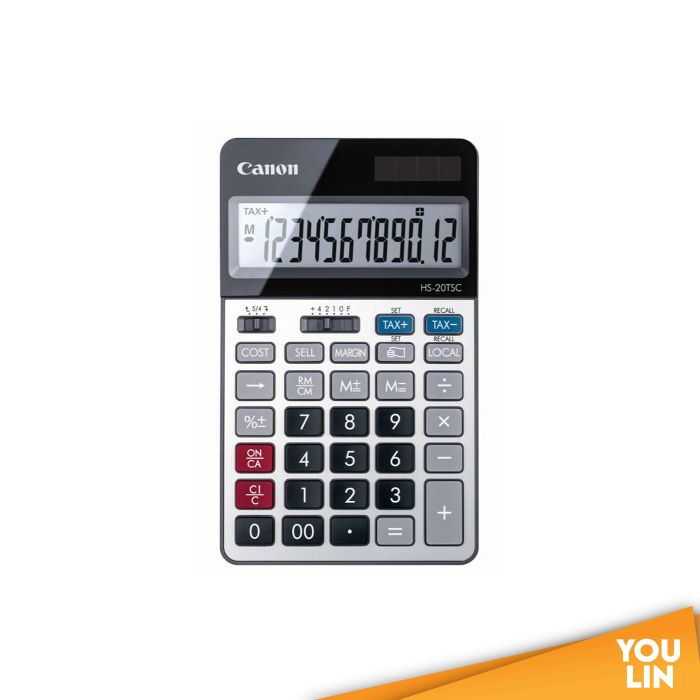 Canon HS-20TSC 12 Digits Desktop Calculator