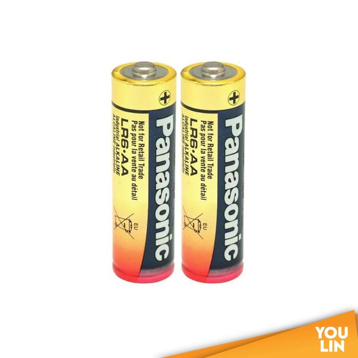 Panasonic Alkaline AA Battery 2pc Pack Battery
