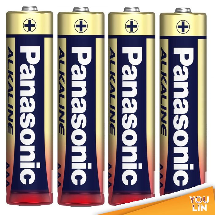 Panasonic Alkaline AAA Battery 4pc Pack