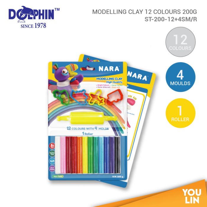 Dolphin Nara Round Stick Modeling Clay Hobby Craft & U