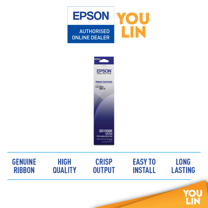 Epson LQ300/300+/300+ll/400/450/500/550/570/570+/580/850/850+/870 Ribbon Cartridge