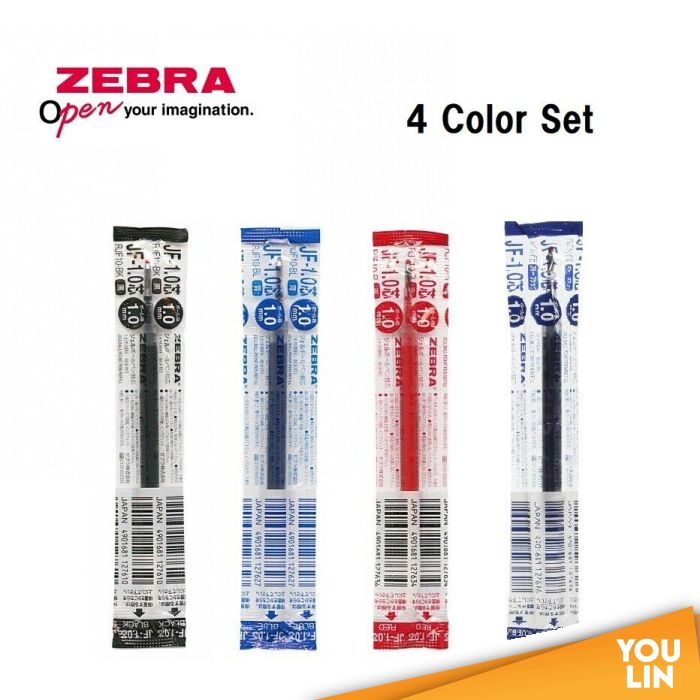 Zebra JF1.0 Gel Pen Refill 1.0MM Refill Ink