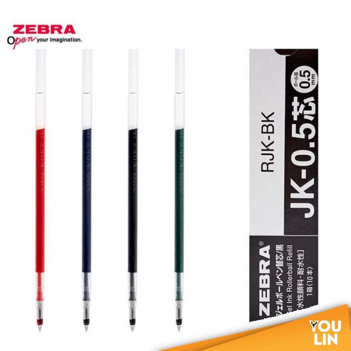 Zebra JK-0.5 Gel Pen Refill 0.5MM