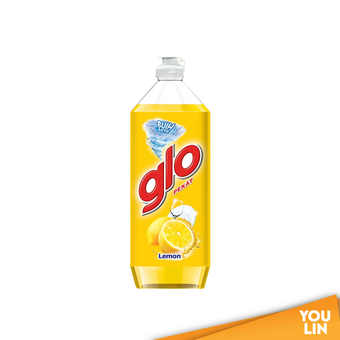 Glo Dishwashing Liquid 800ML Lemon Households