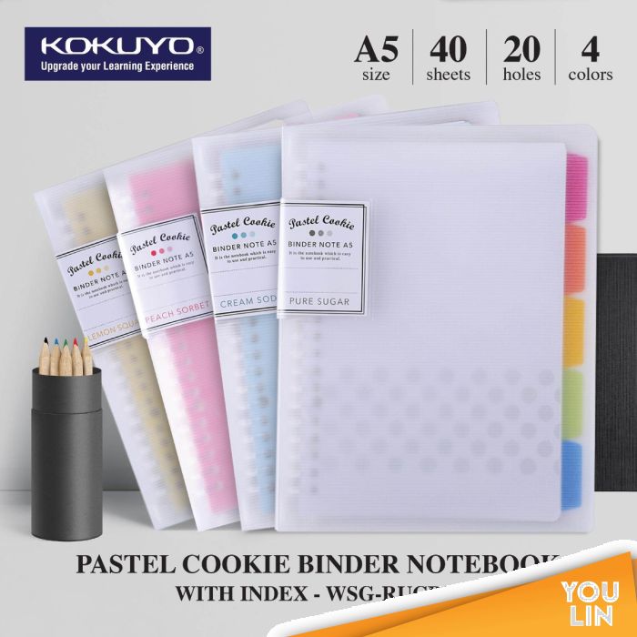 Kokuyo WSG-RUCP12 Binder Notebook A5