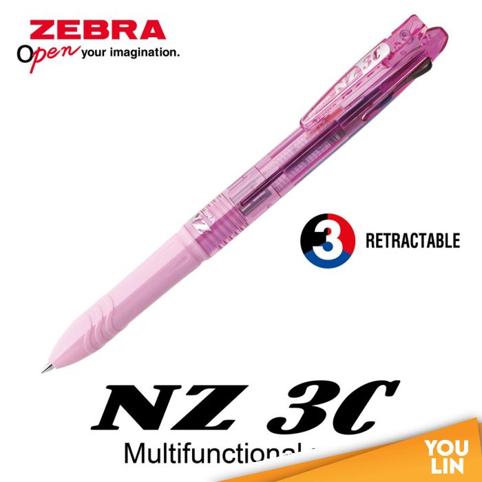 Zebra NZ 3C Multi Colors Ball Pen 0.7MM