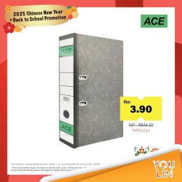ACE 3''(75mm) FC Lever Arch File