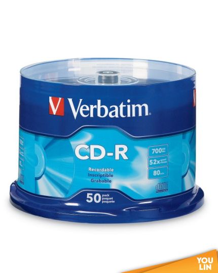 Verbatim CD-R 52X 700MB 50Pcs