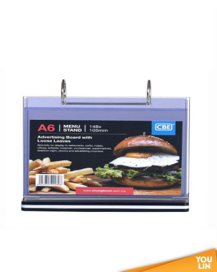 CBE Menu Stand A6 Horizontal (289)