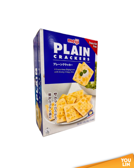 MEIJI PLAIN CRACKER ORIGINAL 416G (16'S)	