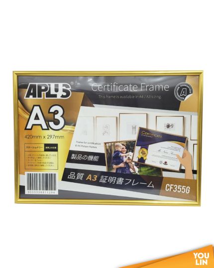 Aplus A3 Certificate Frame