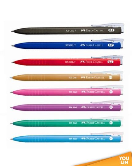 Faber Castell 0.7MM Rx Gel Pen