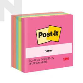 3M Post it Note Poptimistic Collection (3" x 3" x 5PAD) - B