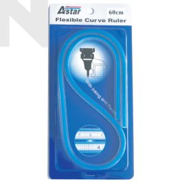 Astar Ruler Steel Ruler Astar ED176-4 60CM Flexible Curve Ruler - Ruler & Mathe
