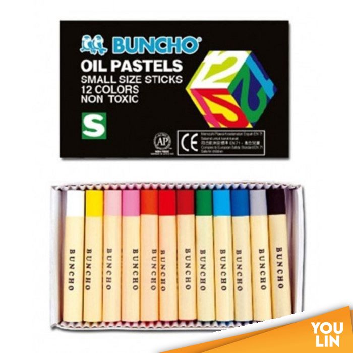 Buncho Oil Pastel 12 Colour