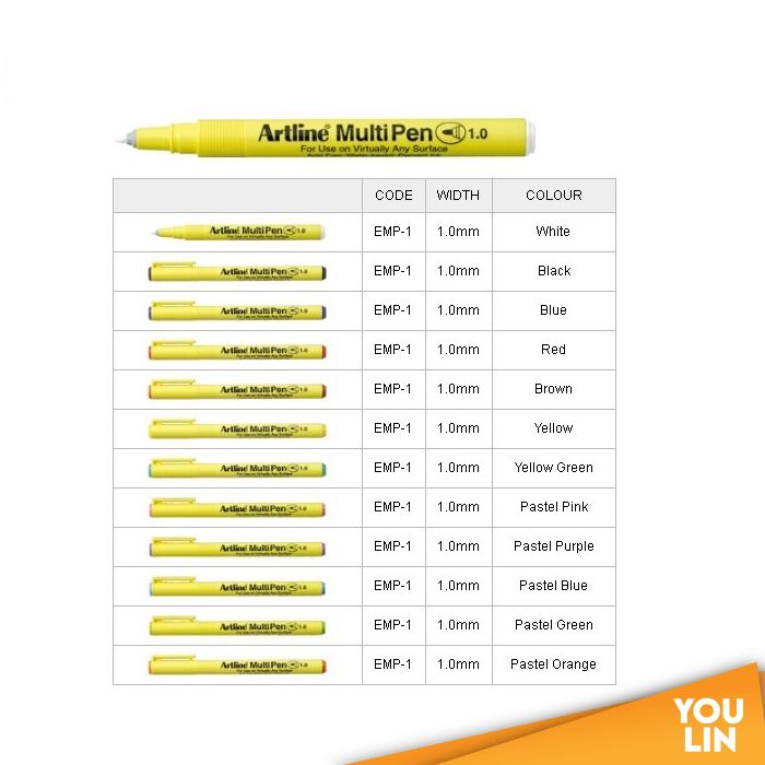Artline EMP-1 MultiPen 1.0mm