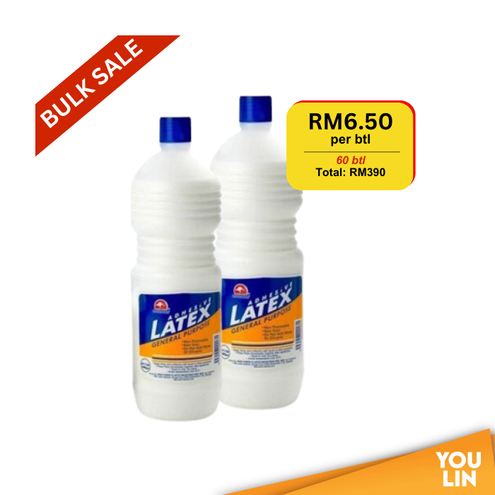 LATEX LT1126 1000ML - WHITE GLUE x 60 BTL