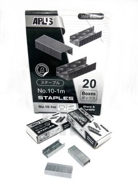 APLUS No.10-1m Staples (Bullet) (20 Boxes)