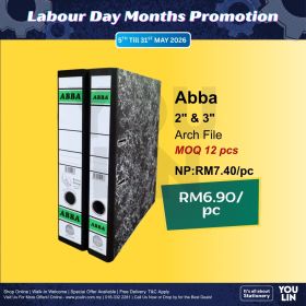 ABBA 3''(75mm) 404 FC Silver Arch File 